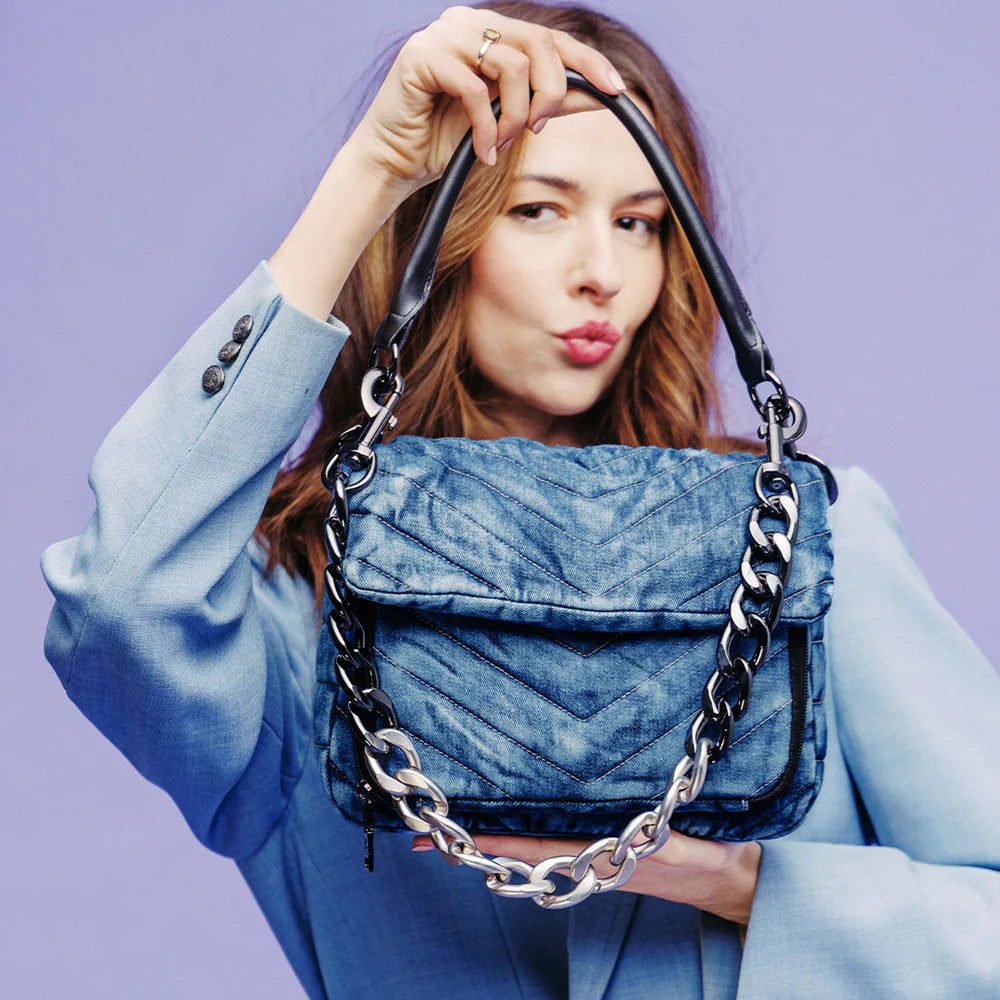 Top 3 Must-Have Designer Denim Crossbody Bags for 2024 | Think Royln