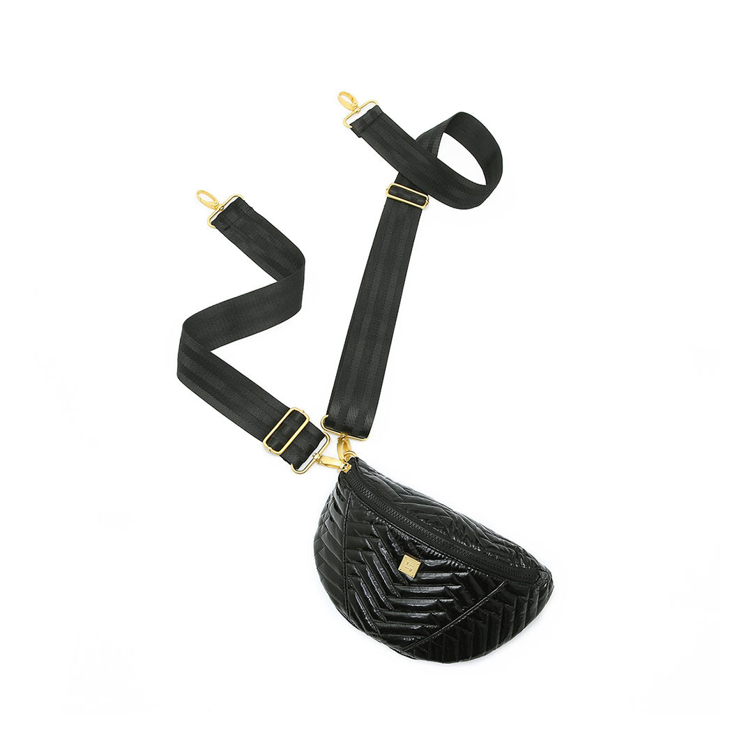 Black Patent Nylon