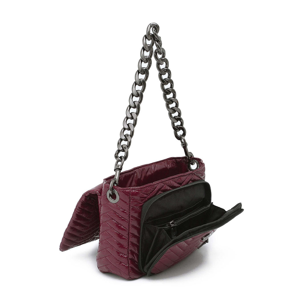 Moto Glossy Deep Burgundy