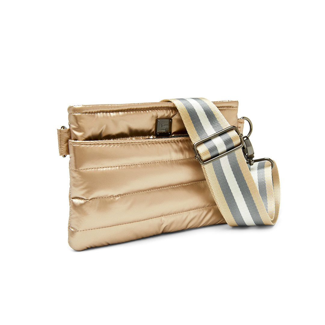 Pearl Cashmere with Stripe Strap