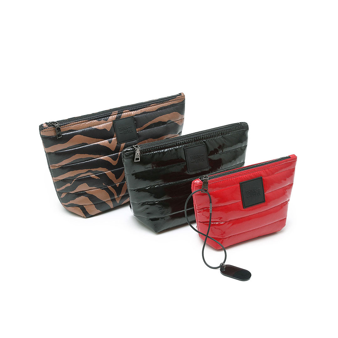 Black Dark Nude Zebra Black Patent and Lipstick Patent