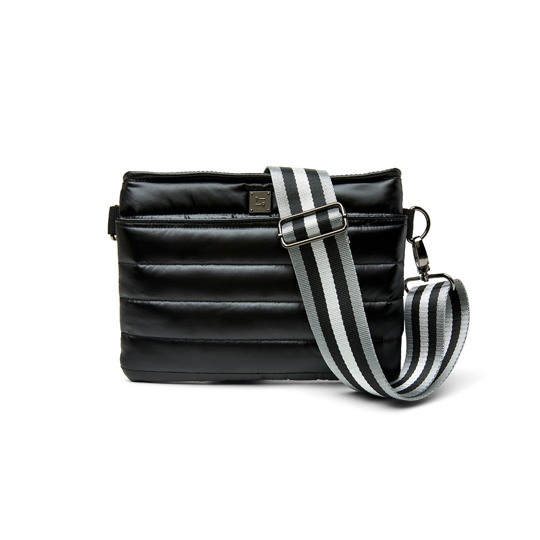 Pearl Black with Stripe Strap