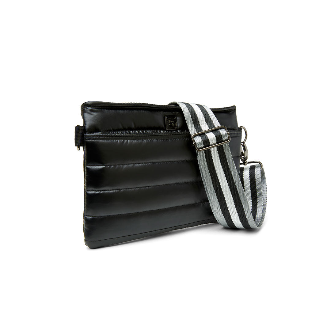 Pearl Black with Stripe Strap