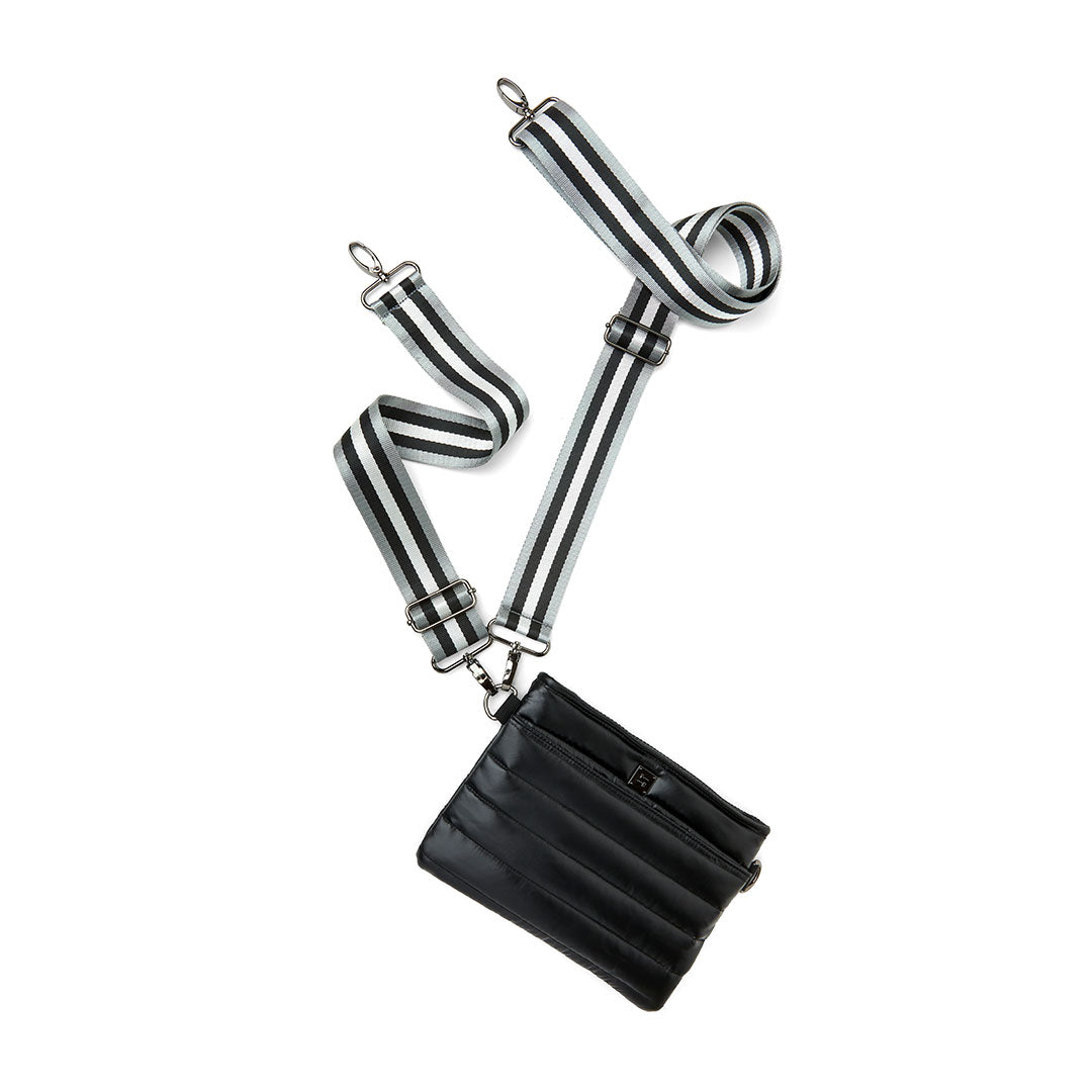 Pearl Black with Stripe Strap