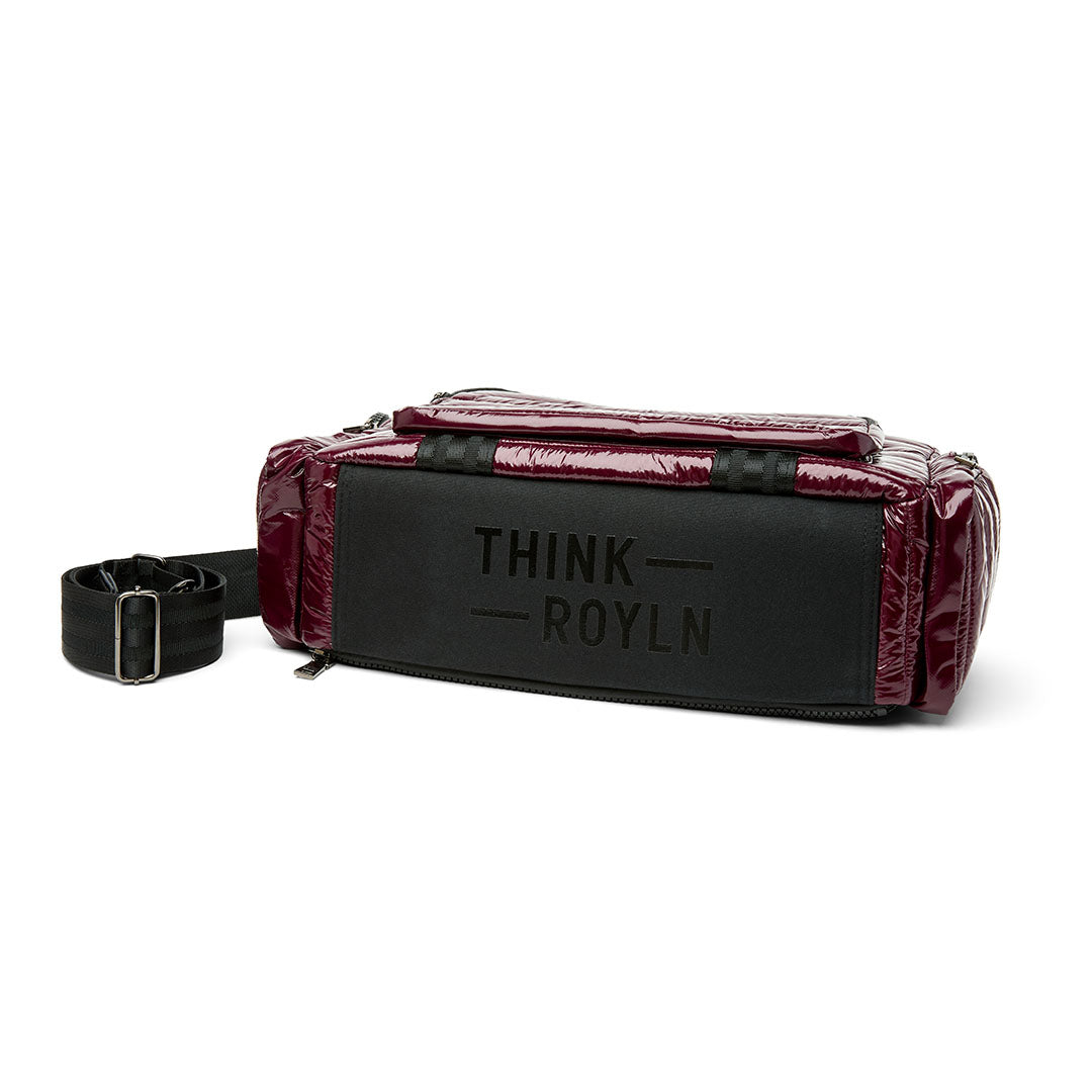 Glossy Deep Burgundy