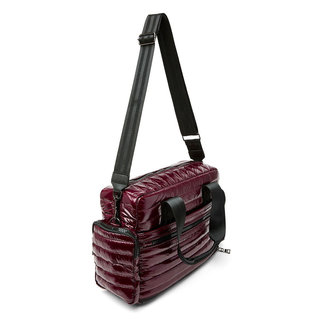 Glossy Deep Burgundy