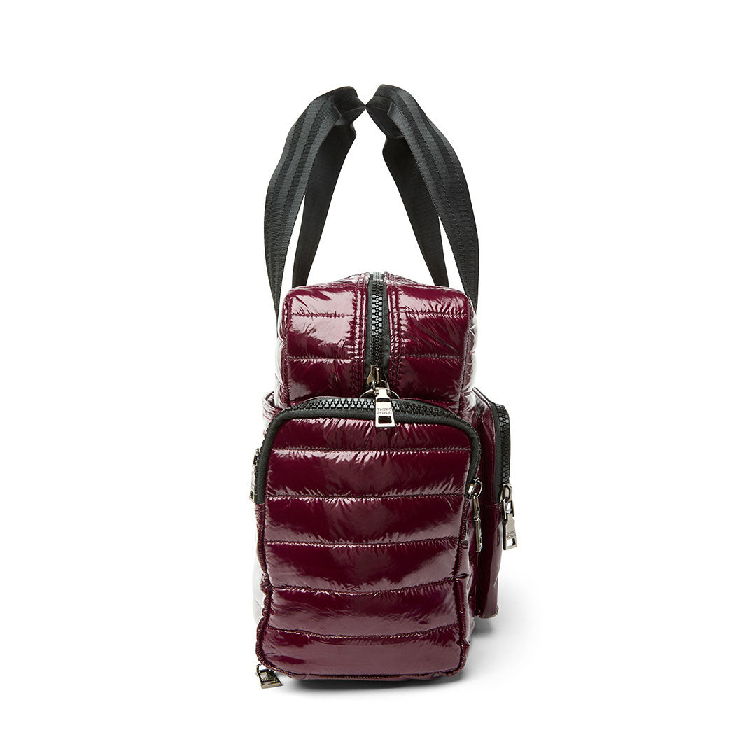Glossy Deep Burgundy