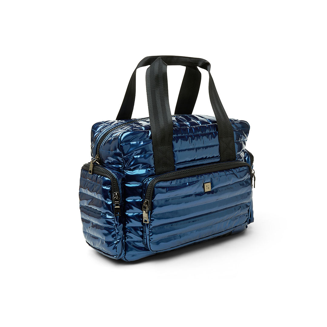Glossy Navy Patent