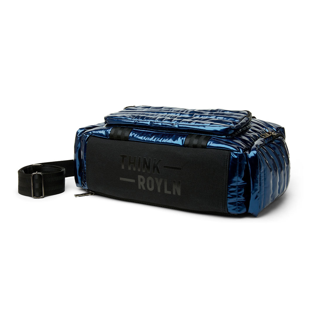Glossy Navy Patent