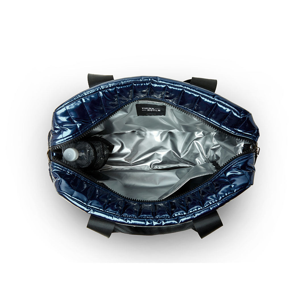 Glossy Navy Patent