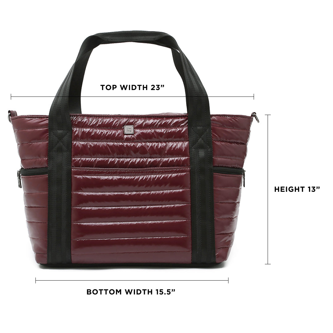 Glossy Deep Burgundy