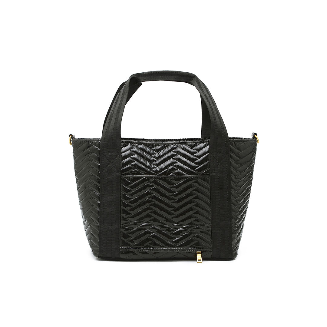 Black Patent Nylon