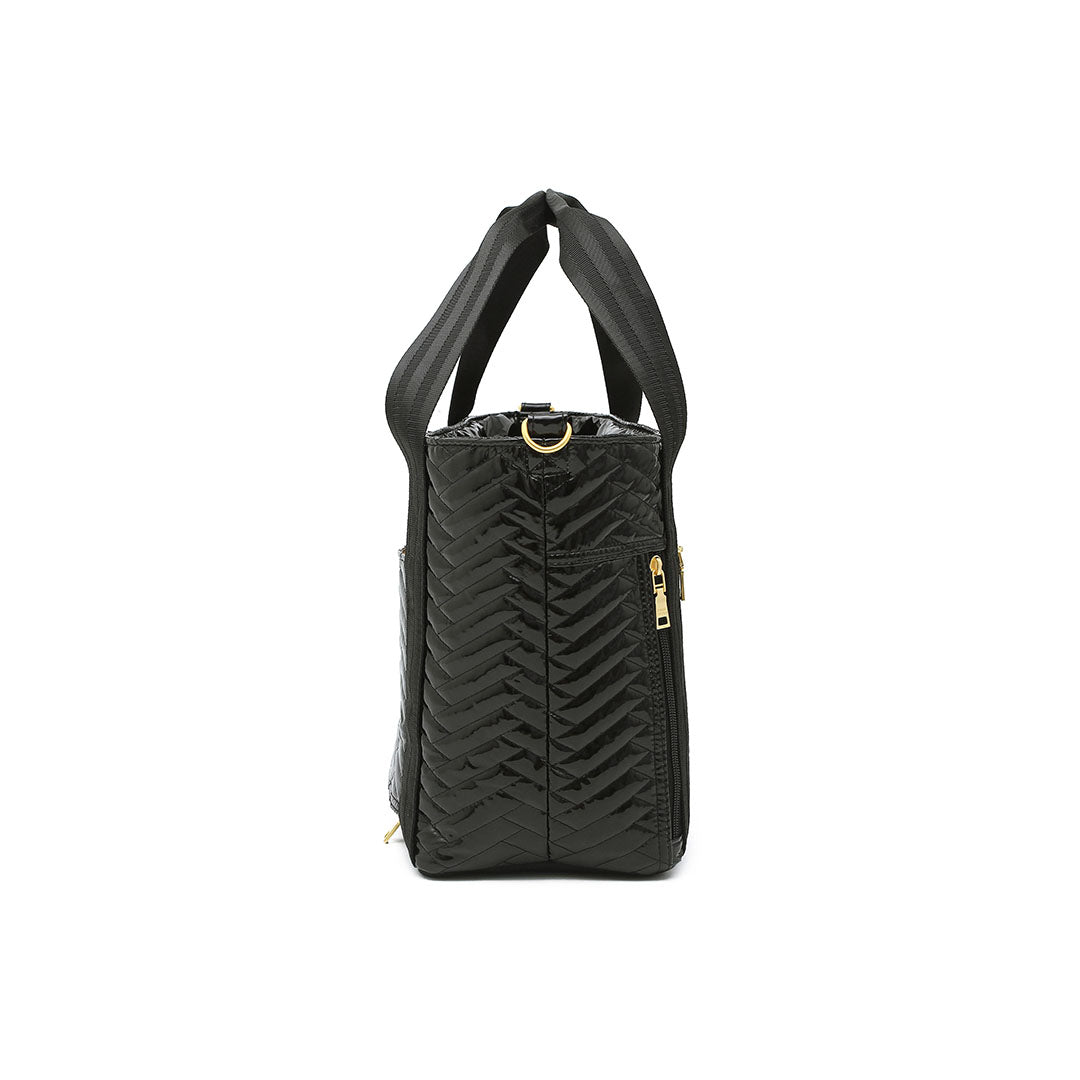 Black Patent Nylon
