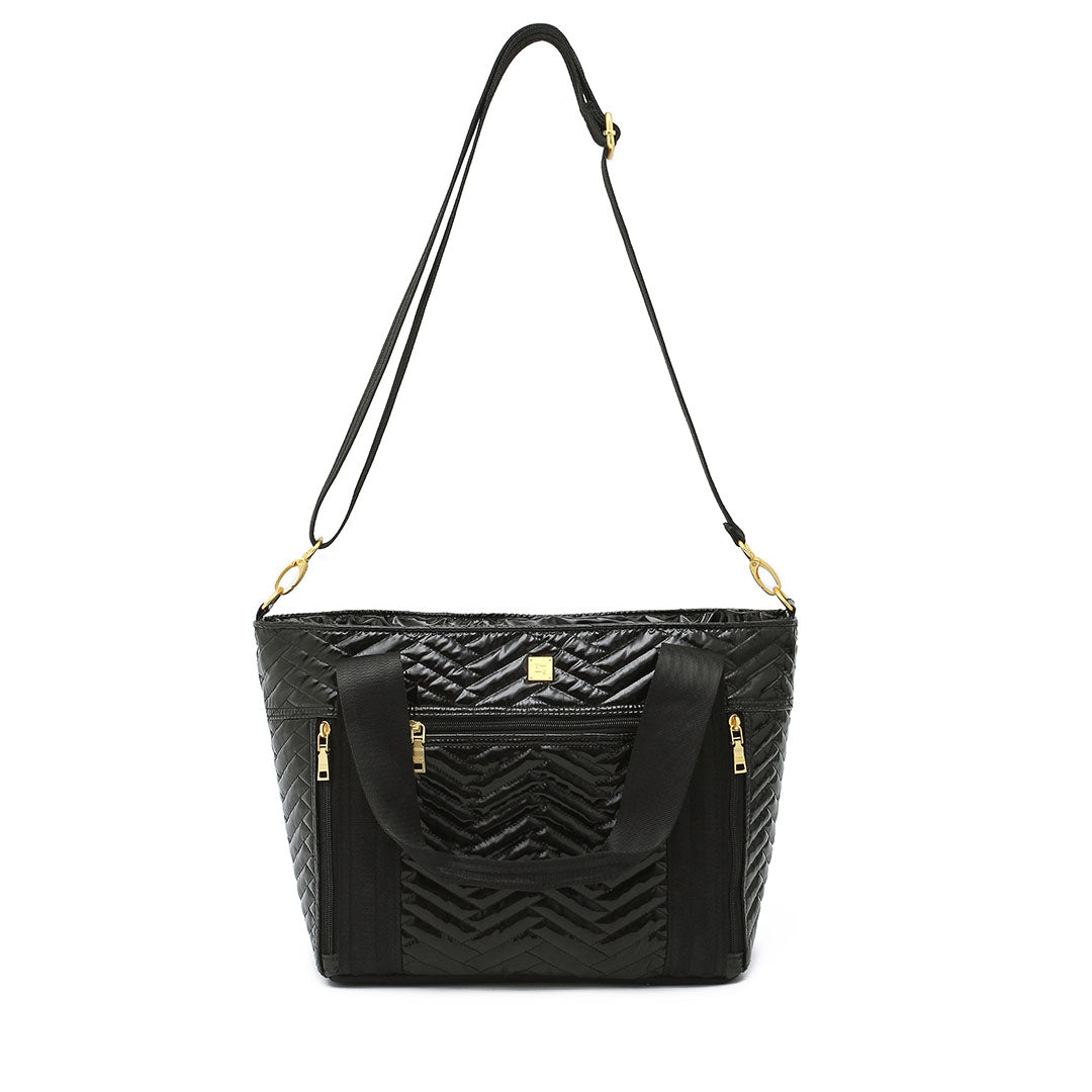 Black Patent Nylon