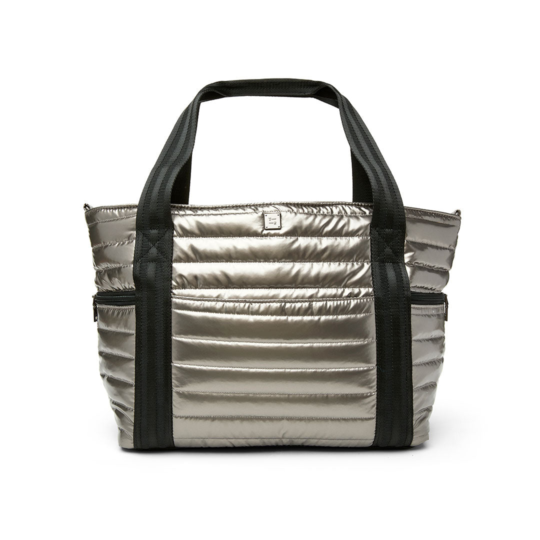 The Jet Set Tote in Grey