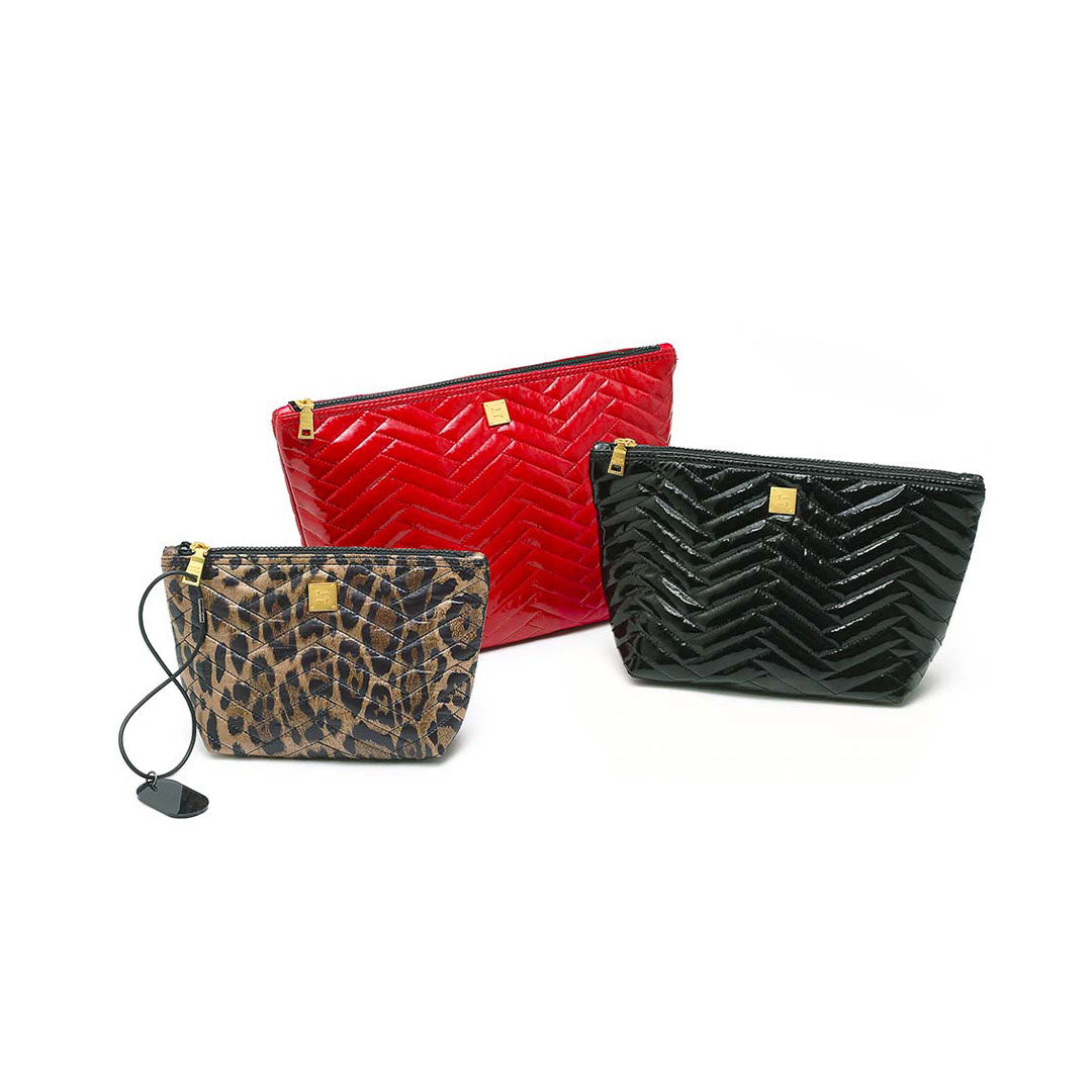 Lipstick Patent Moto Black Patent Moto and Leopard Moto