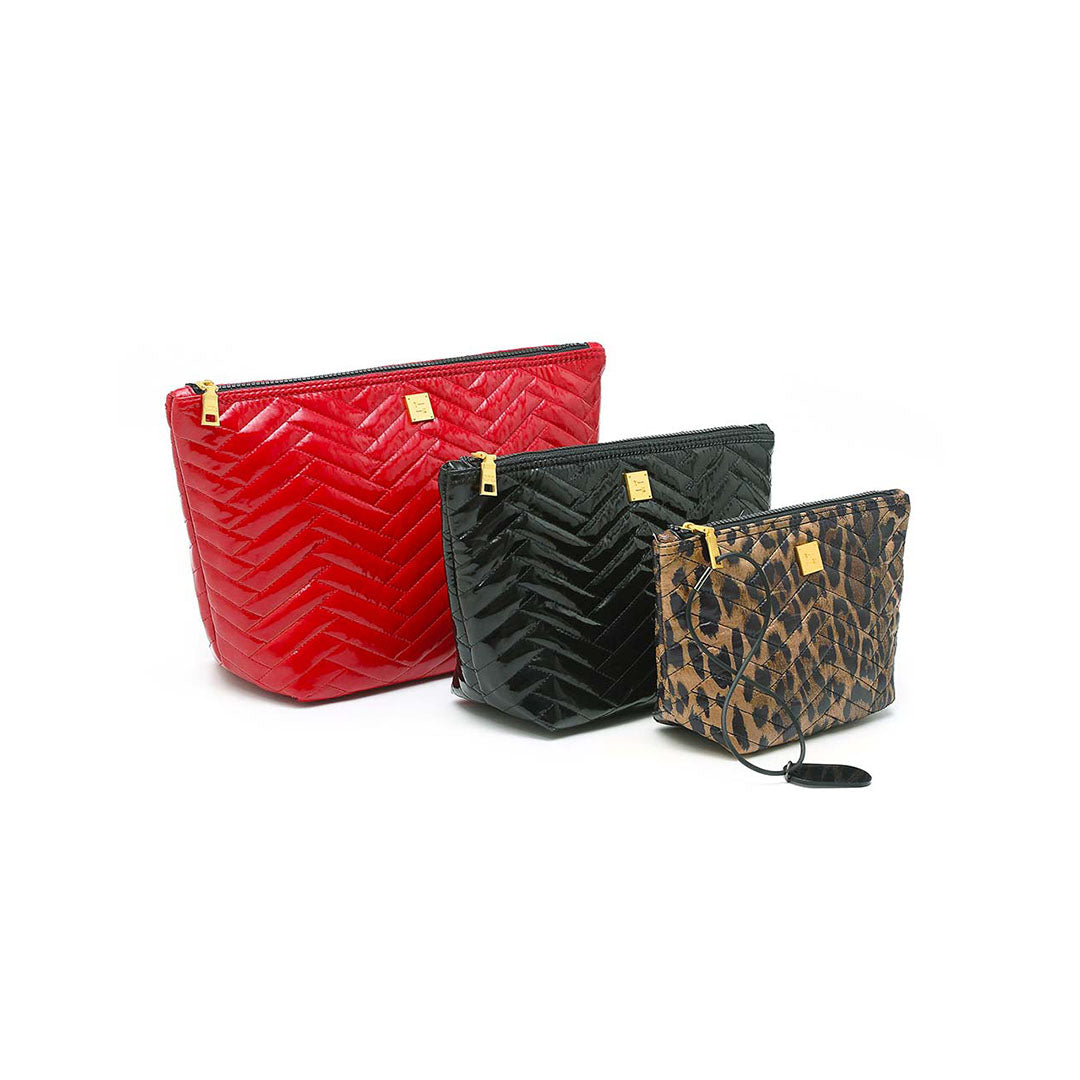 Lipstick Patent Moto Black Patent Moto and Leopard Moto