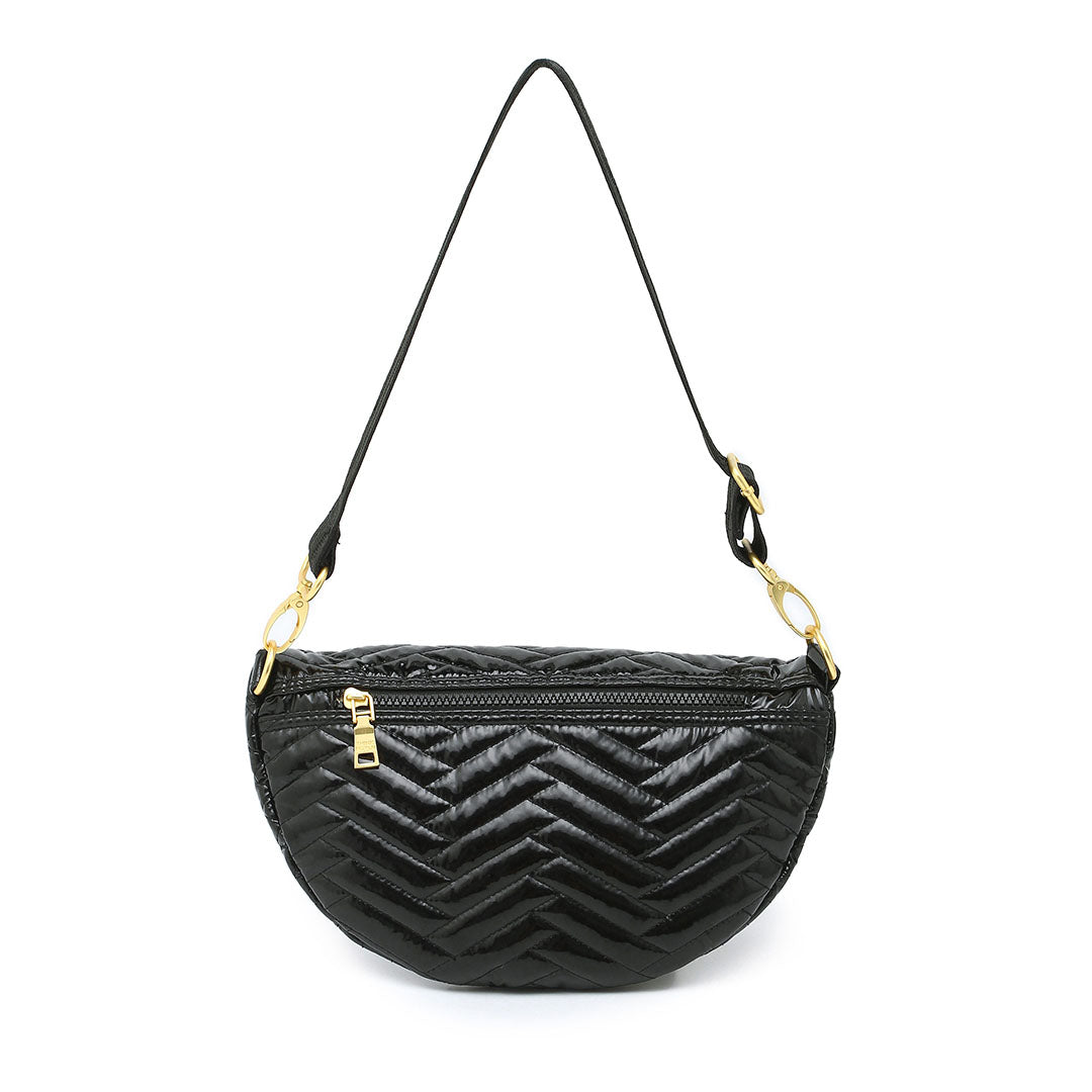 Black Patent Nylon