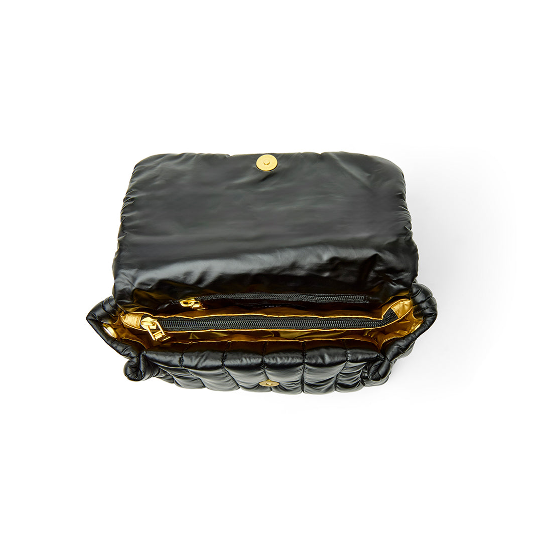 Pearl Black with Gold