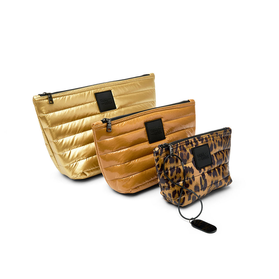 Mineral Gold Glossy Nude & Pearl Leopard