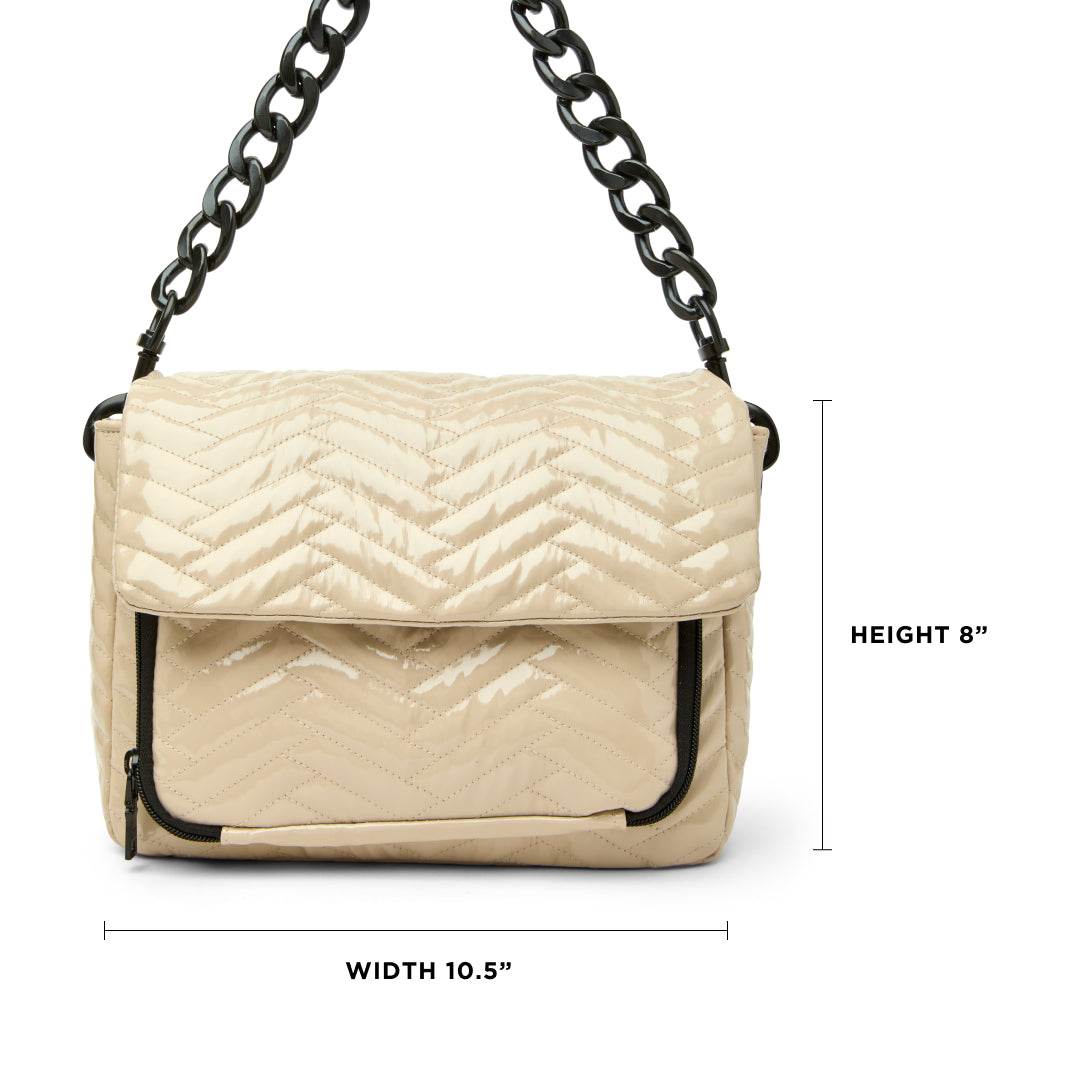 Moto Blonde Patent