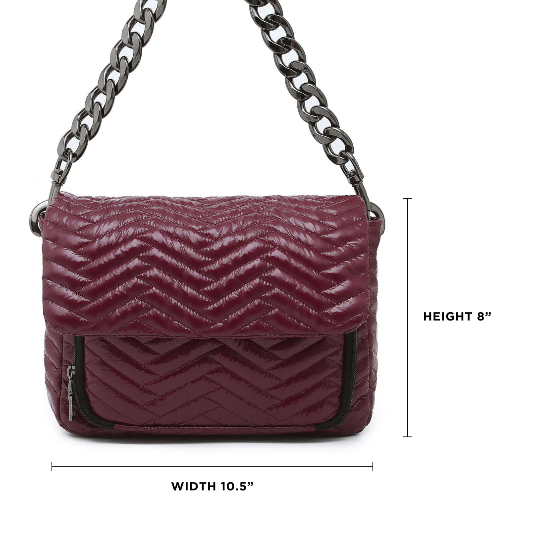 Moto Glossy Deep Burgundy