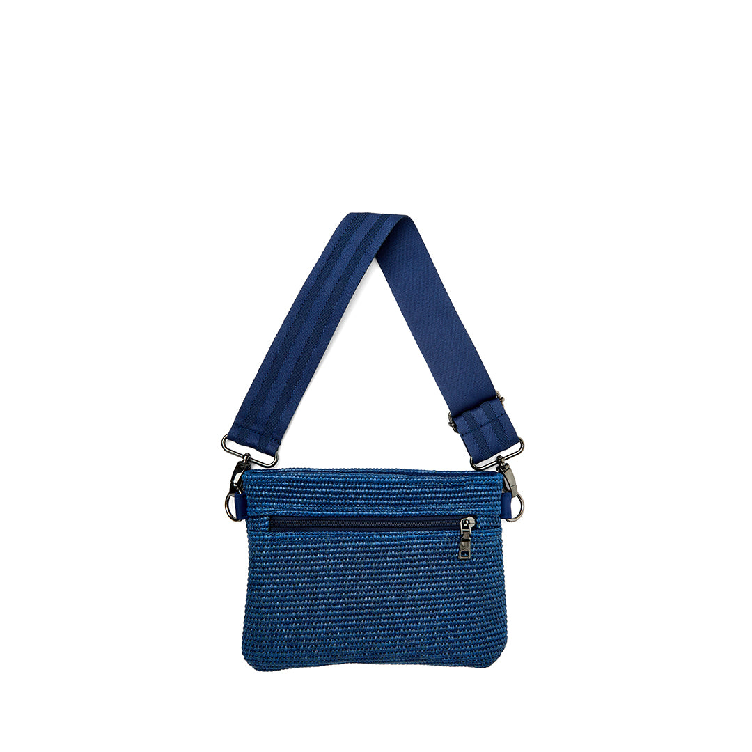 Navy Raffia
