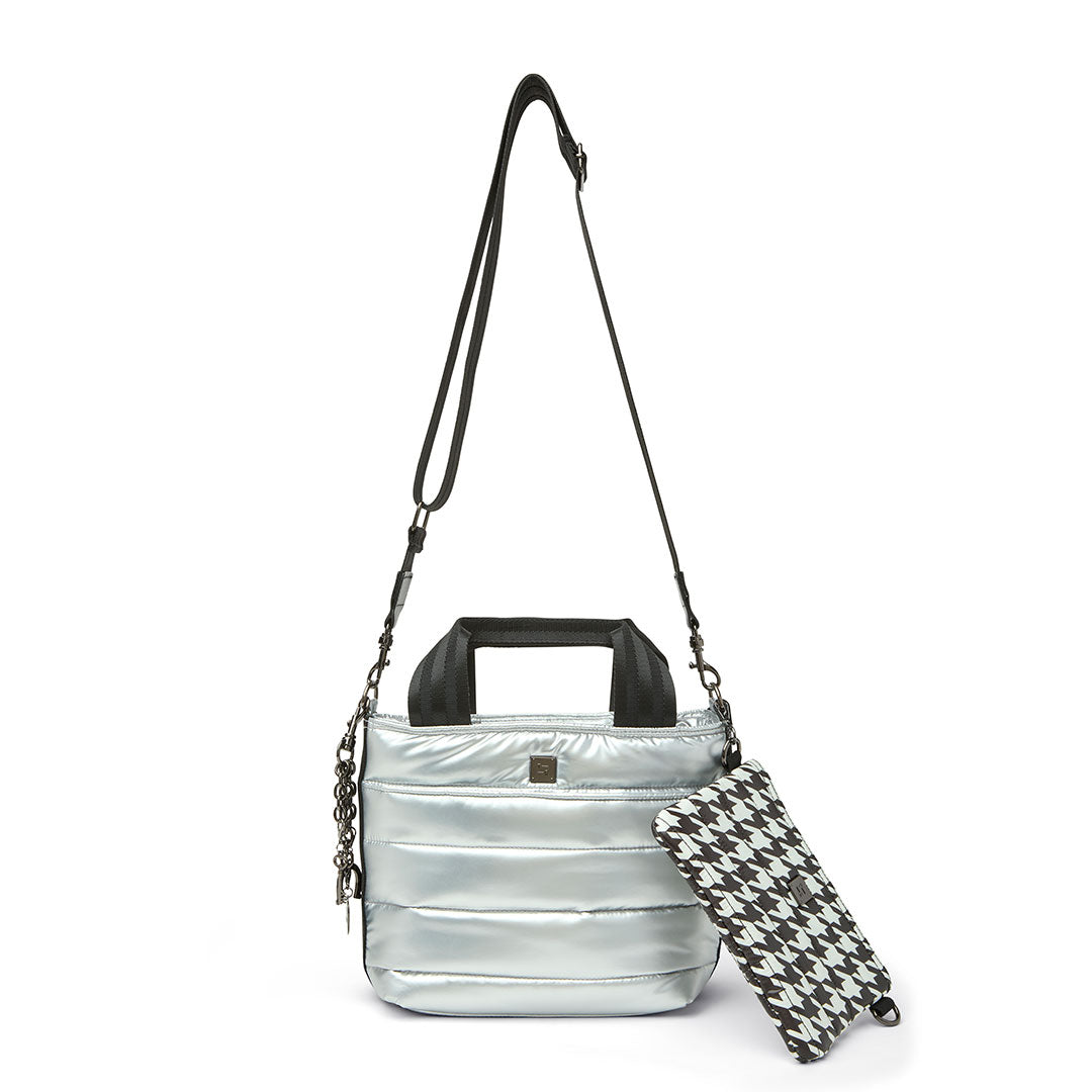 Pearl Silver and Houndstooth