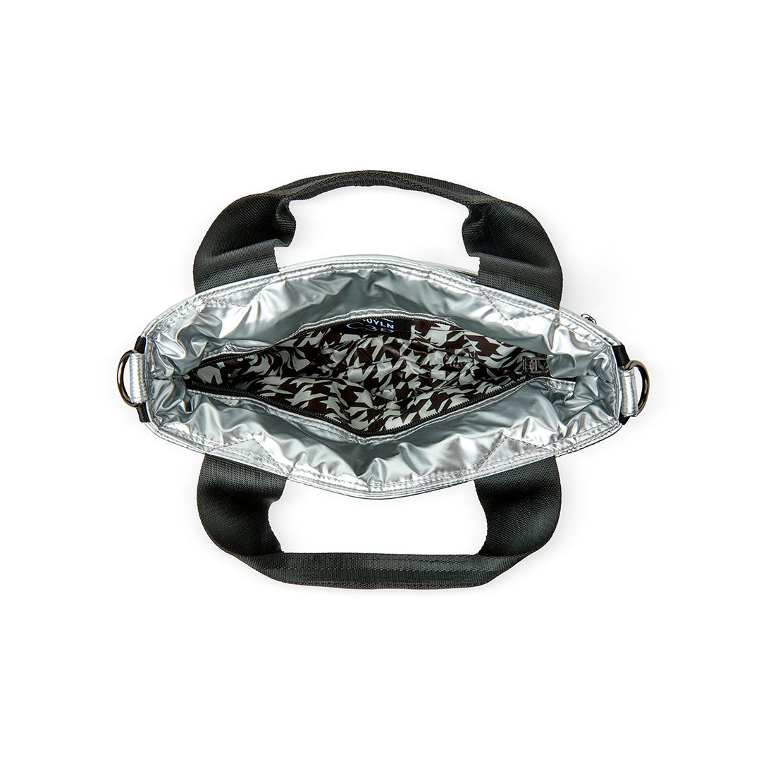 Pearl Silver and Houndstooth