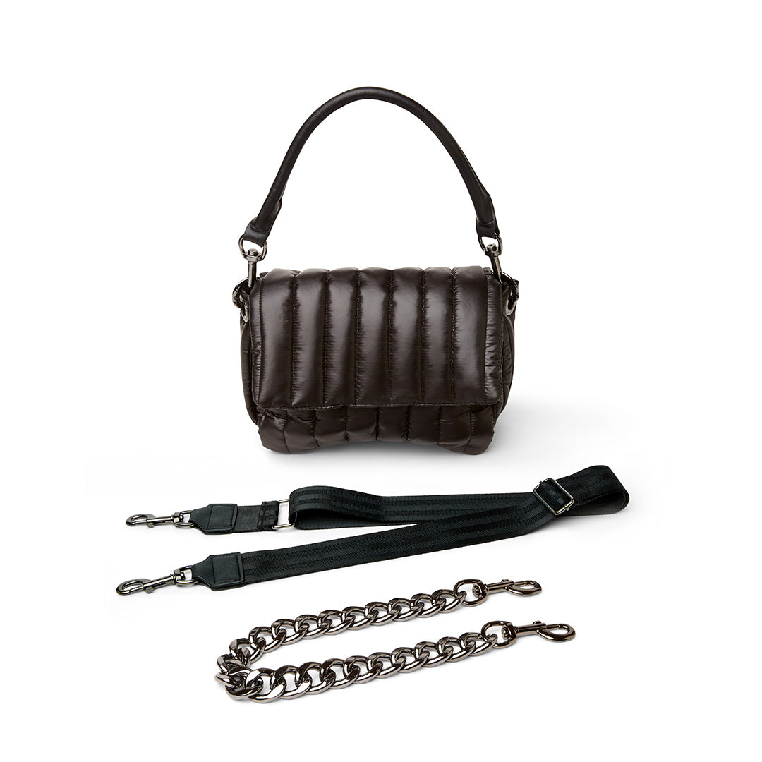 Shiny Black with Black Strap