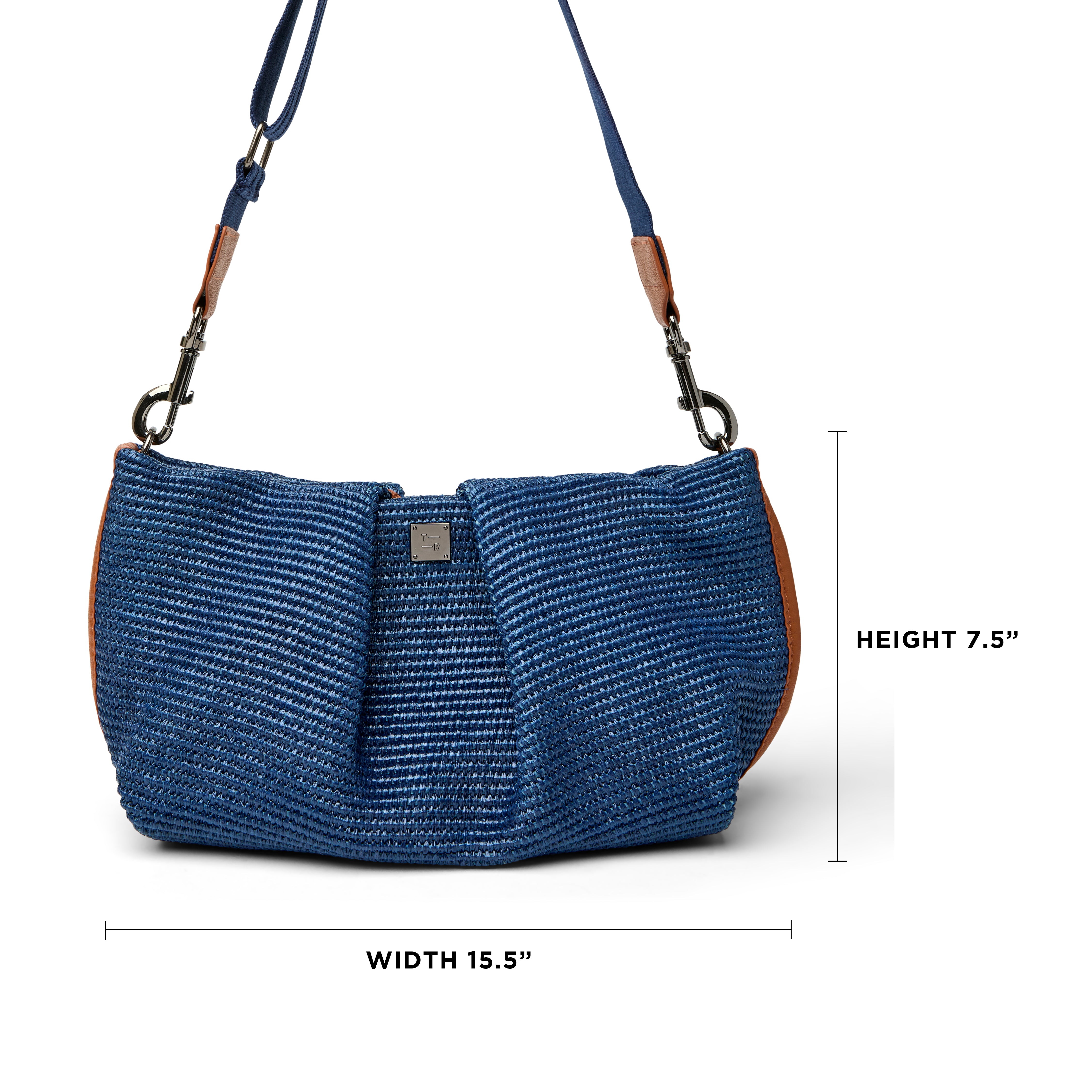Navy Raffia