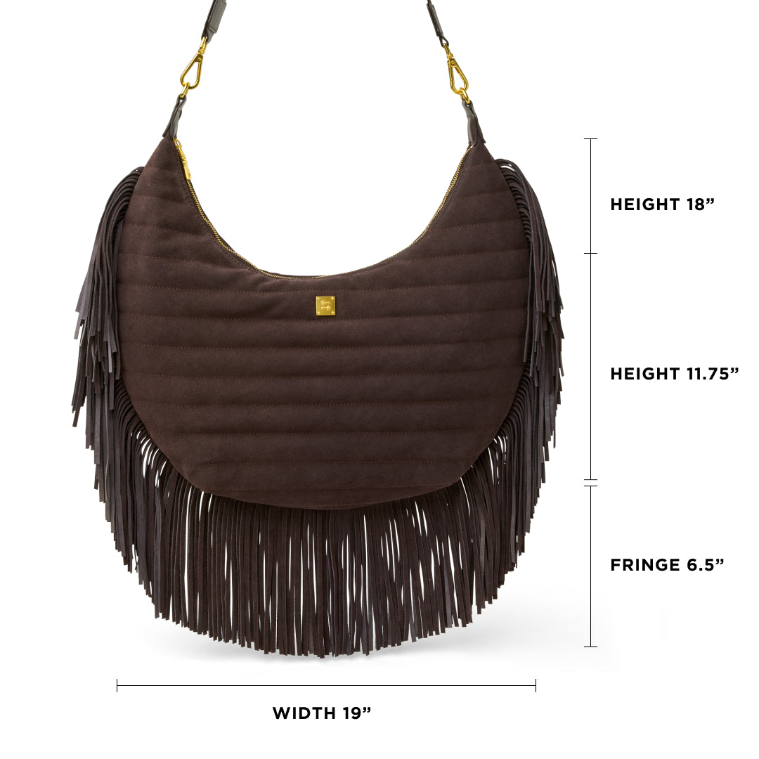 Brunette Suede