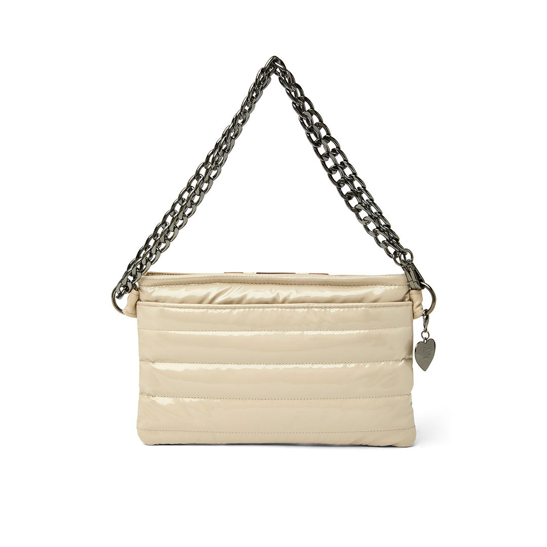 Blonde Patent w/Luxe Stripe
