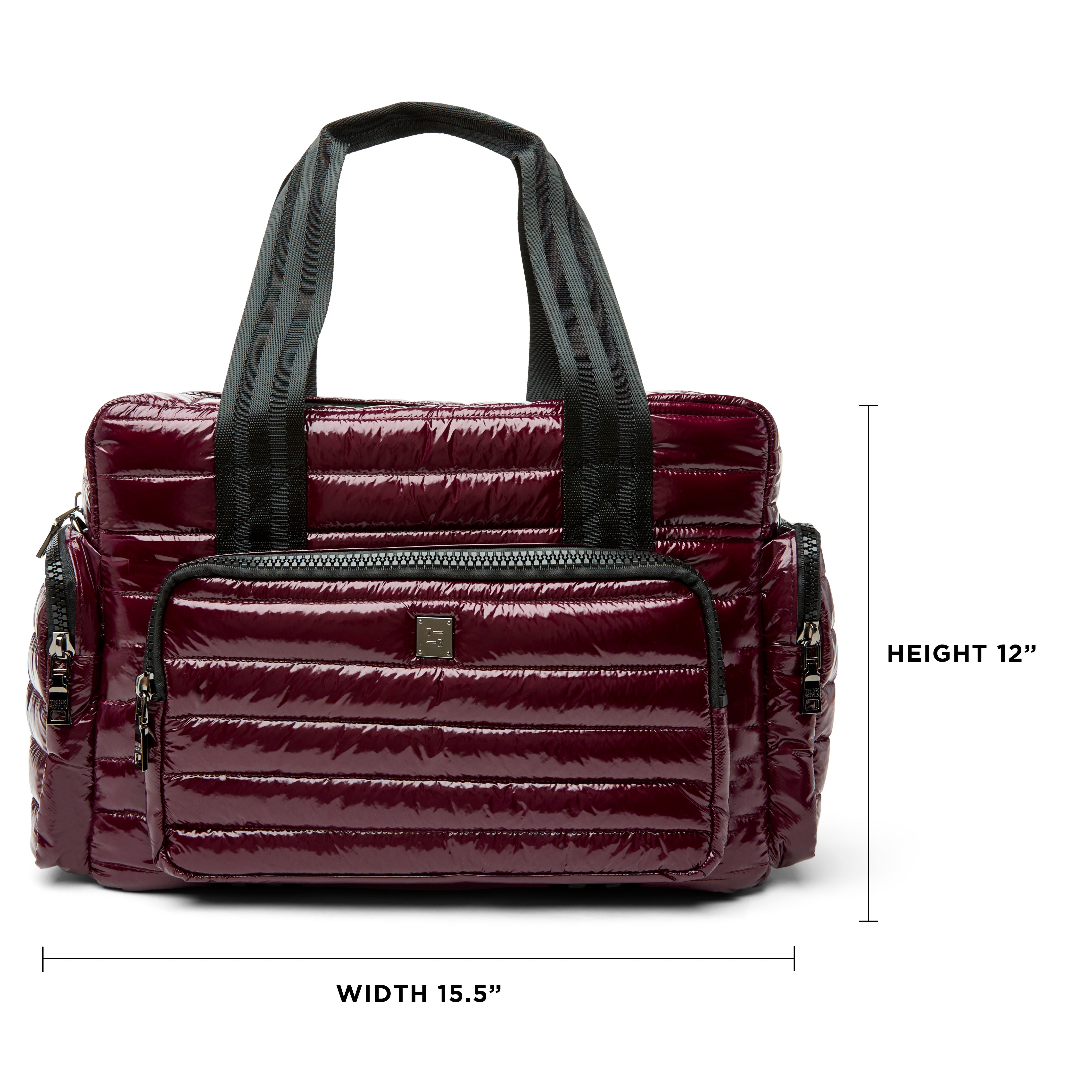 Glossy Deep Burgundy