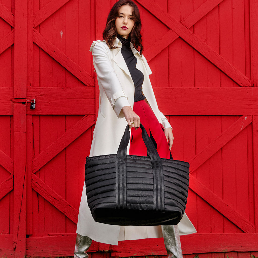 THINK ROYLN  Wingman Bag Grey Camo Jacquard – Classy Bag Lady