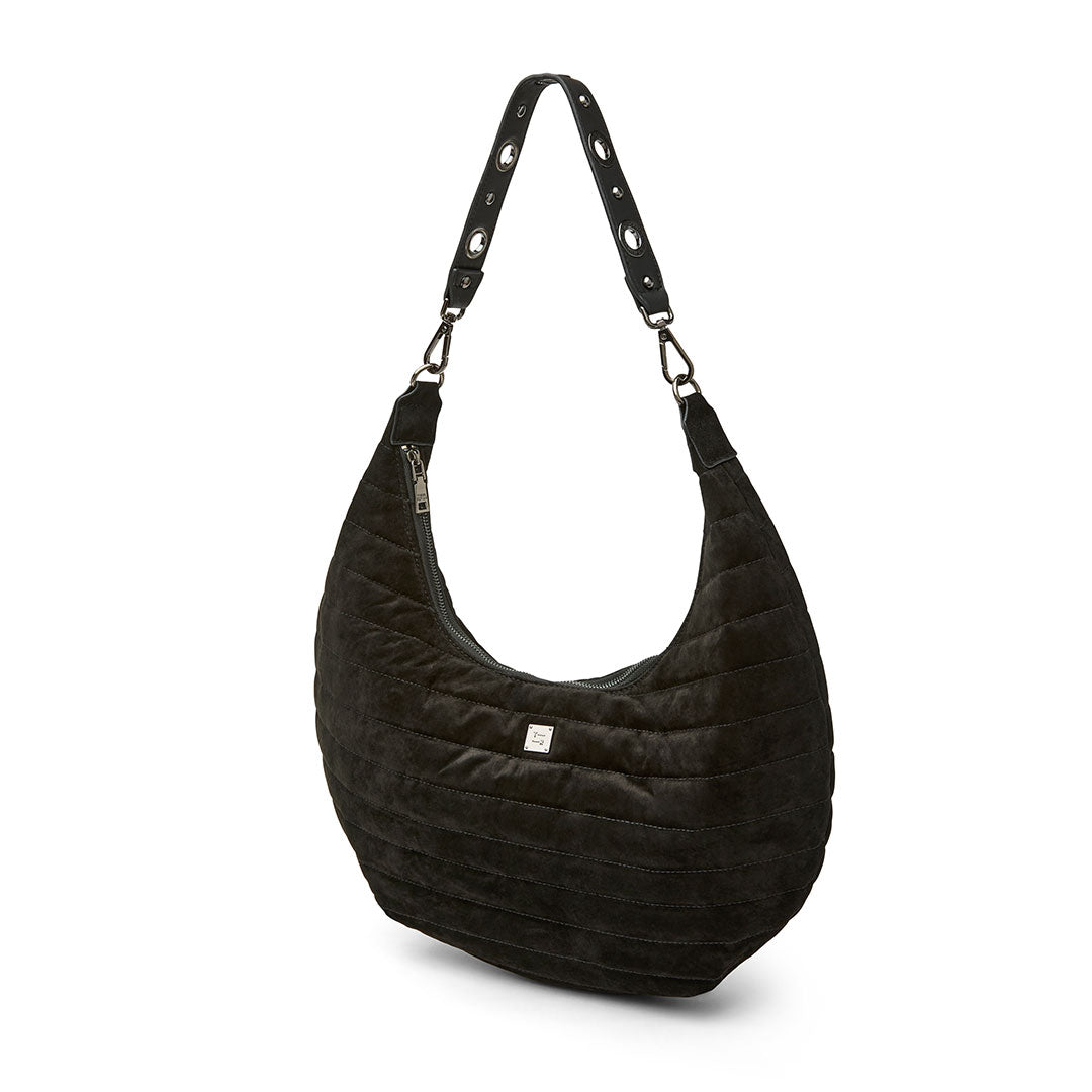 Black Luxe Suede