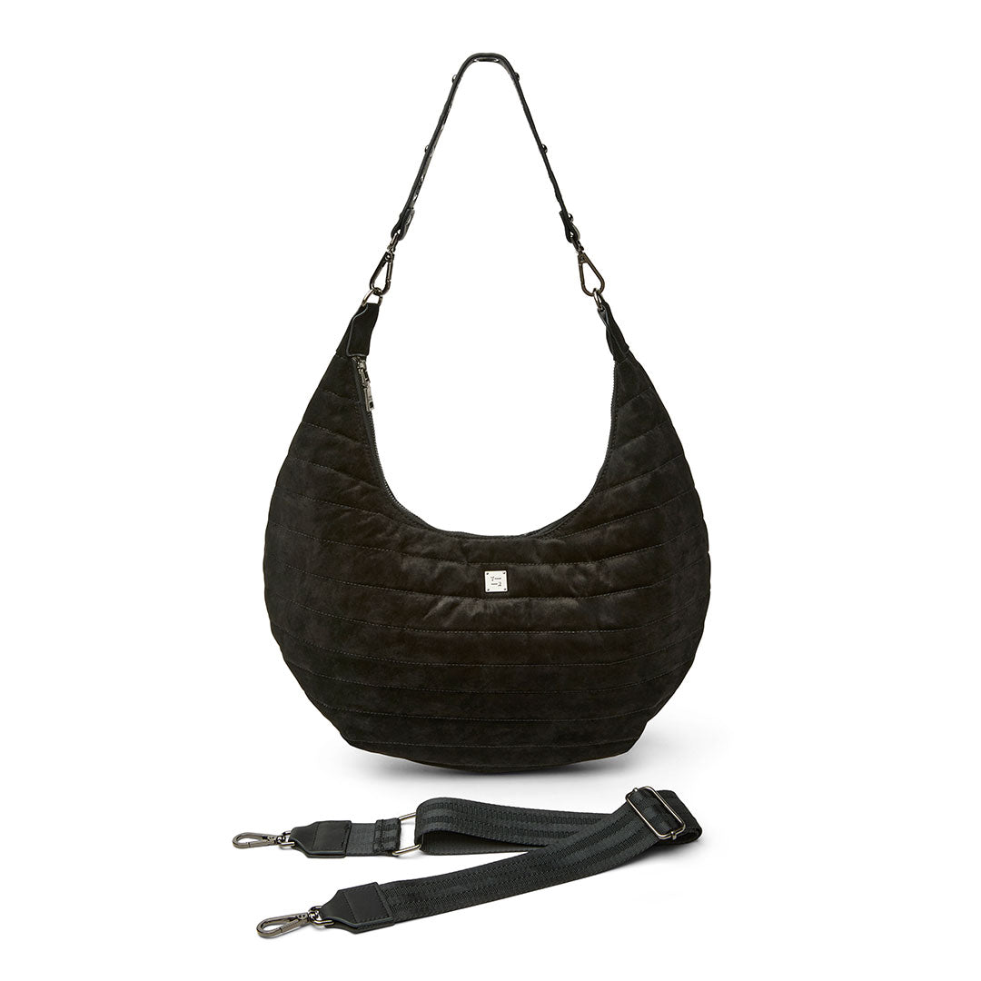 Black Luxe Suede