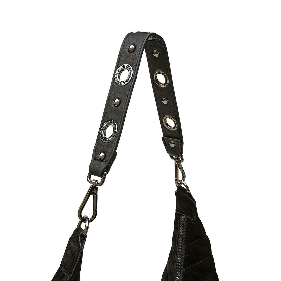 Black Luxe Suede