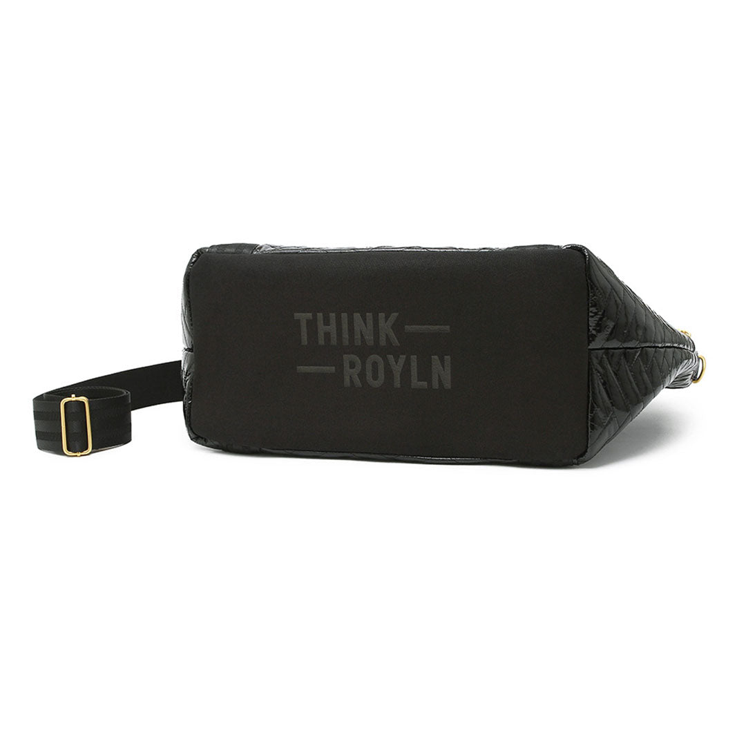 Black Patent Nylon