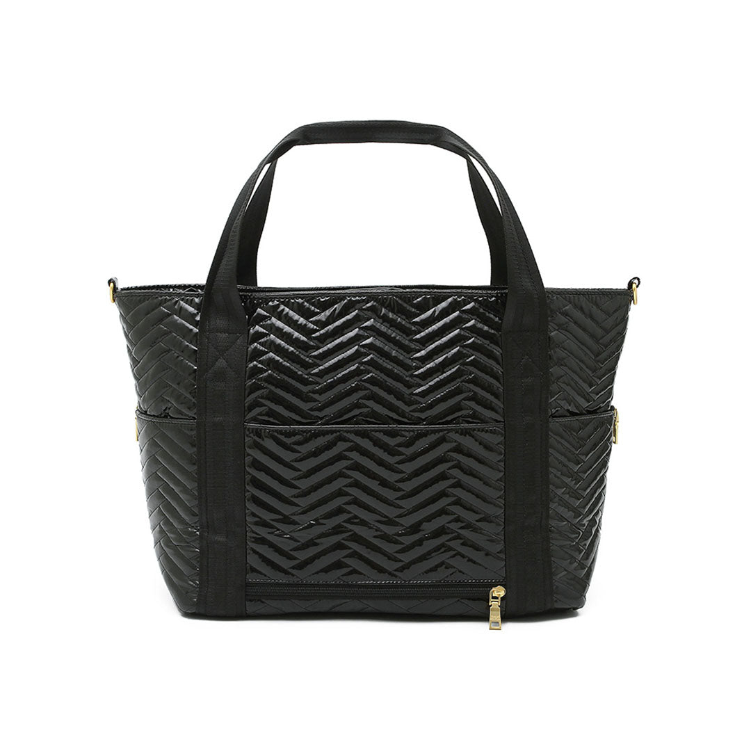 Black Patent Nylon