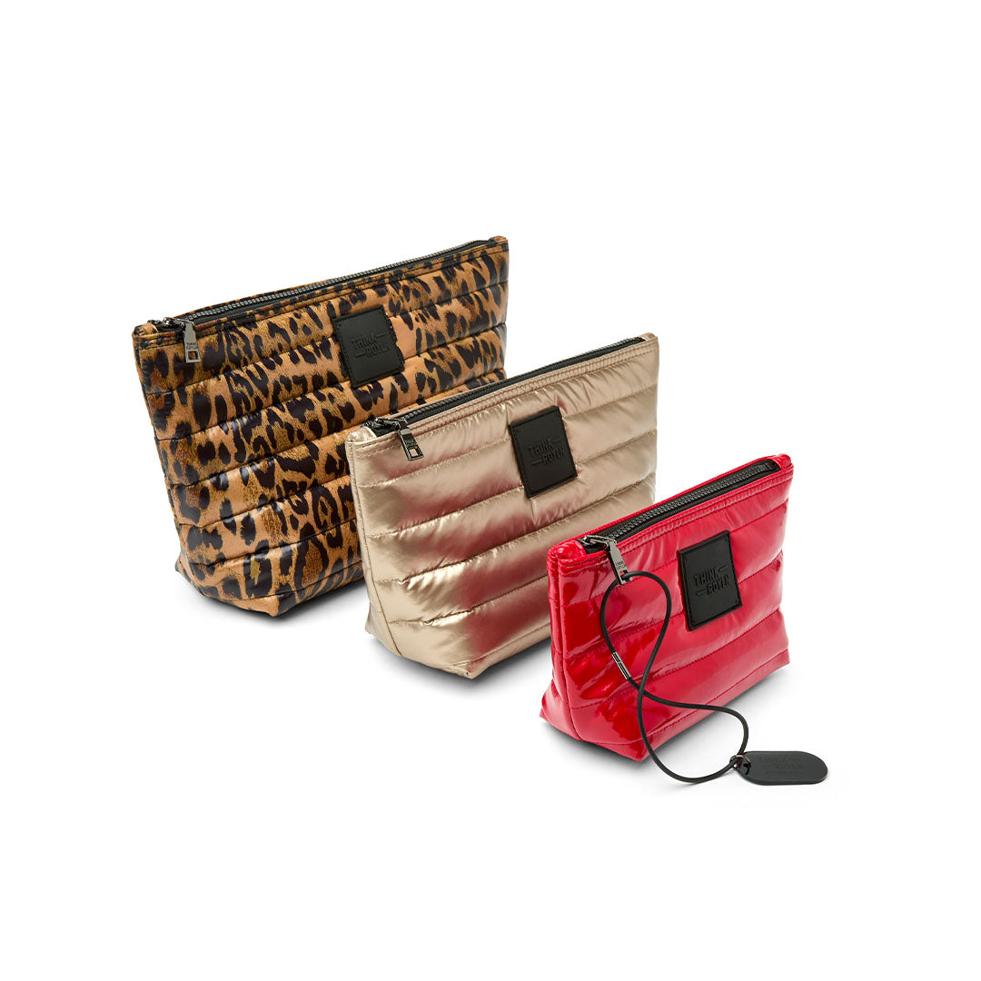 Pearl Leopard Pearl Cashmere and Lipstick Patent