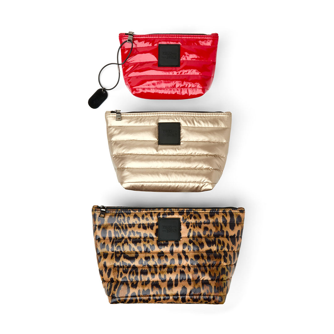 Pearl Leopard Pearl Cashmere and Lipstick Patent