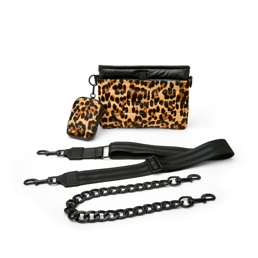 Wild Leopard Pony and Pearl Black