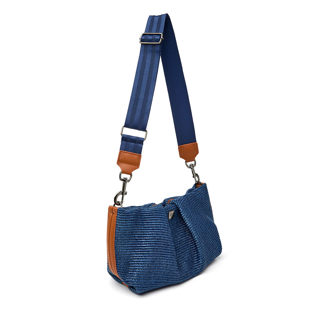 Navy Raffia