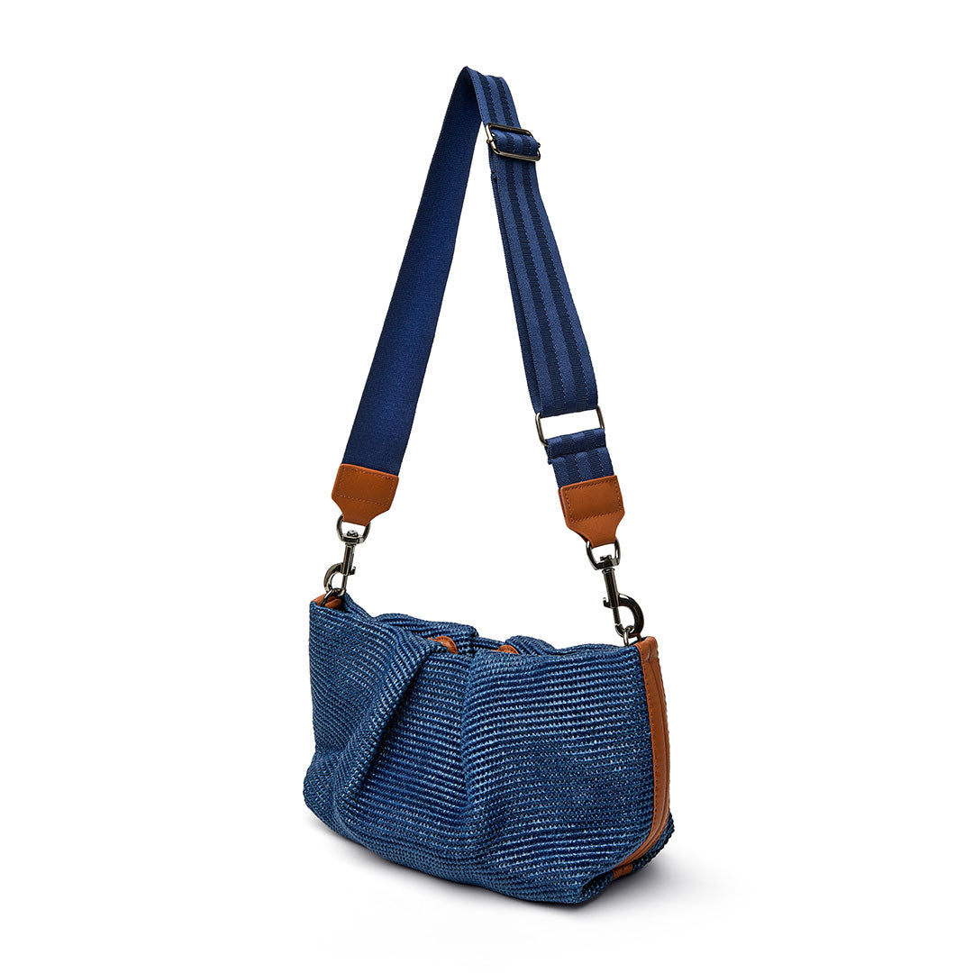 Navy Raffia