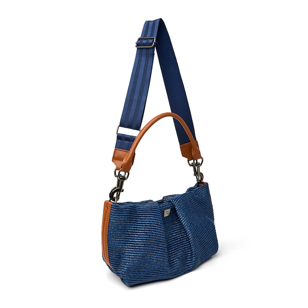 Navy Raffia