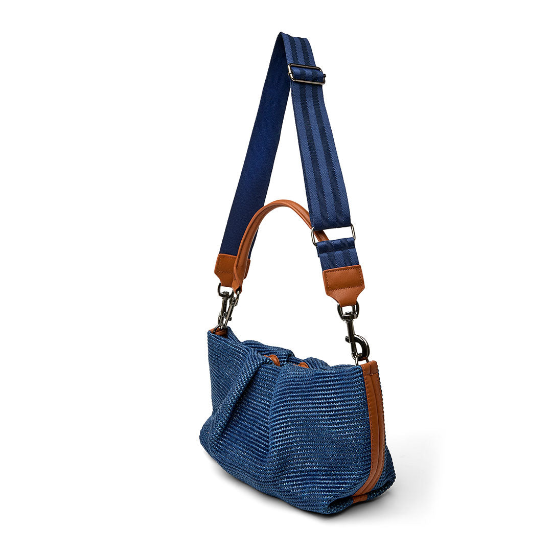 Navy Raffia