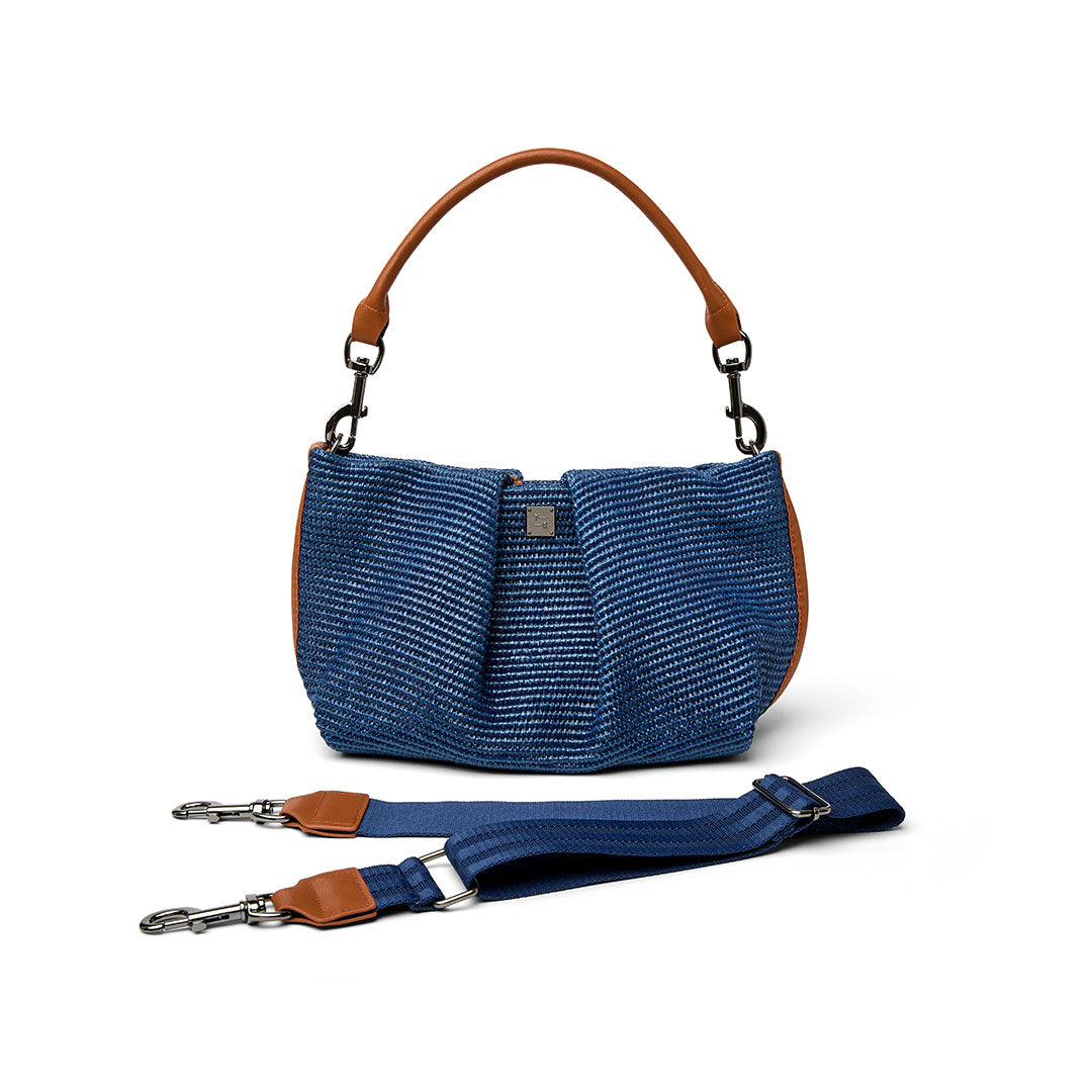 Navy Raffia
