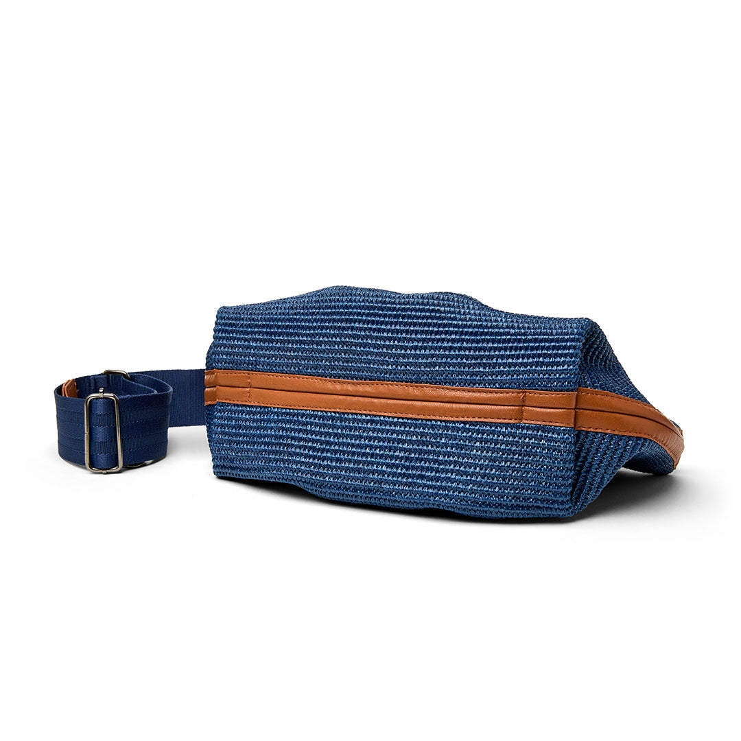Navy Raffia