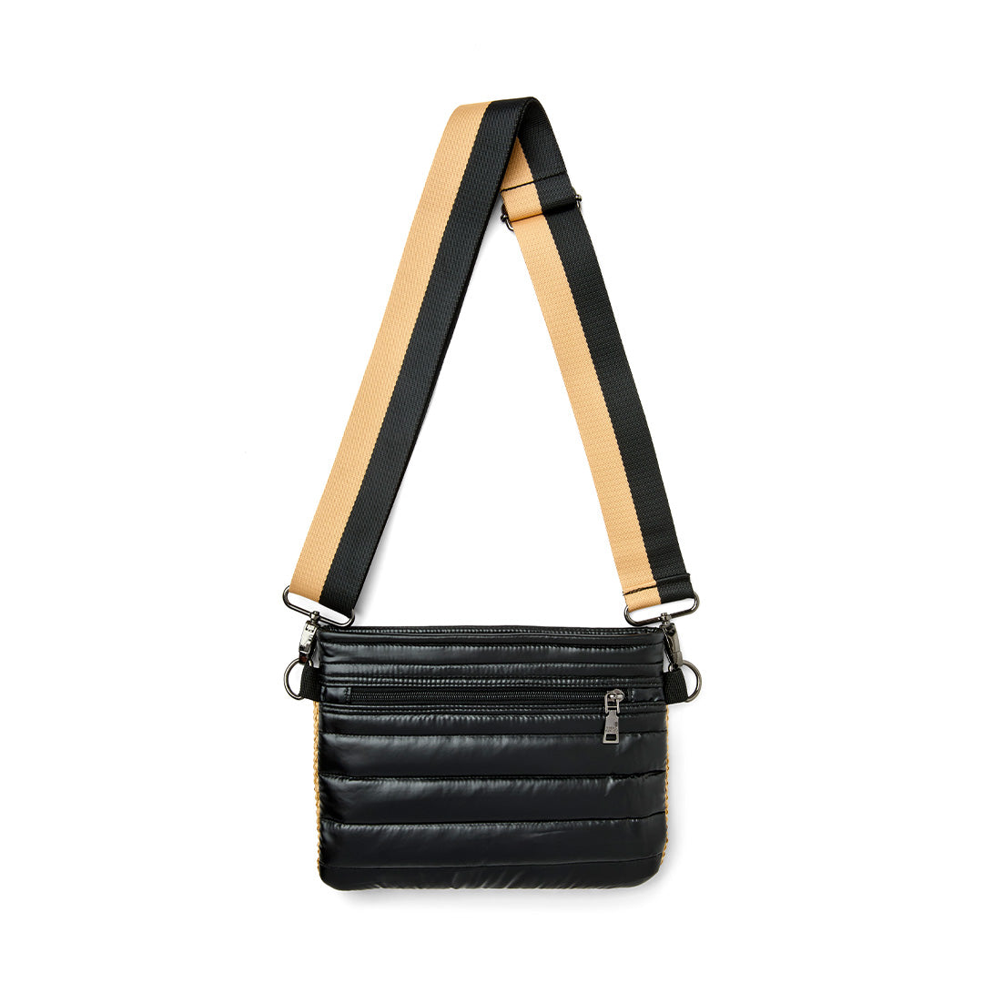 Dune Raffia and Pearl Black